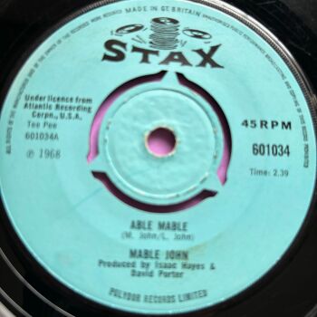 Mable John-Able Mable-UK Stax E