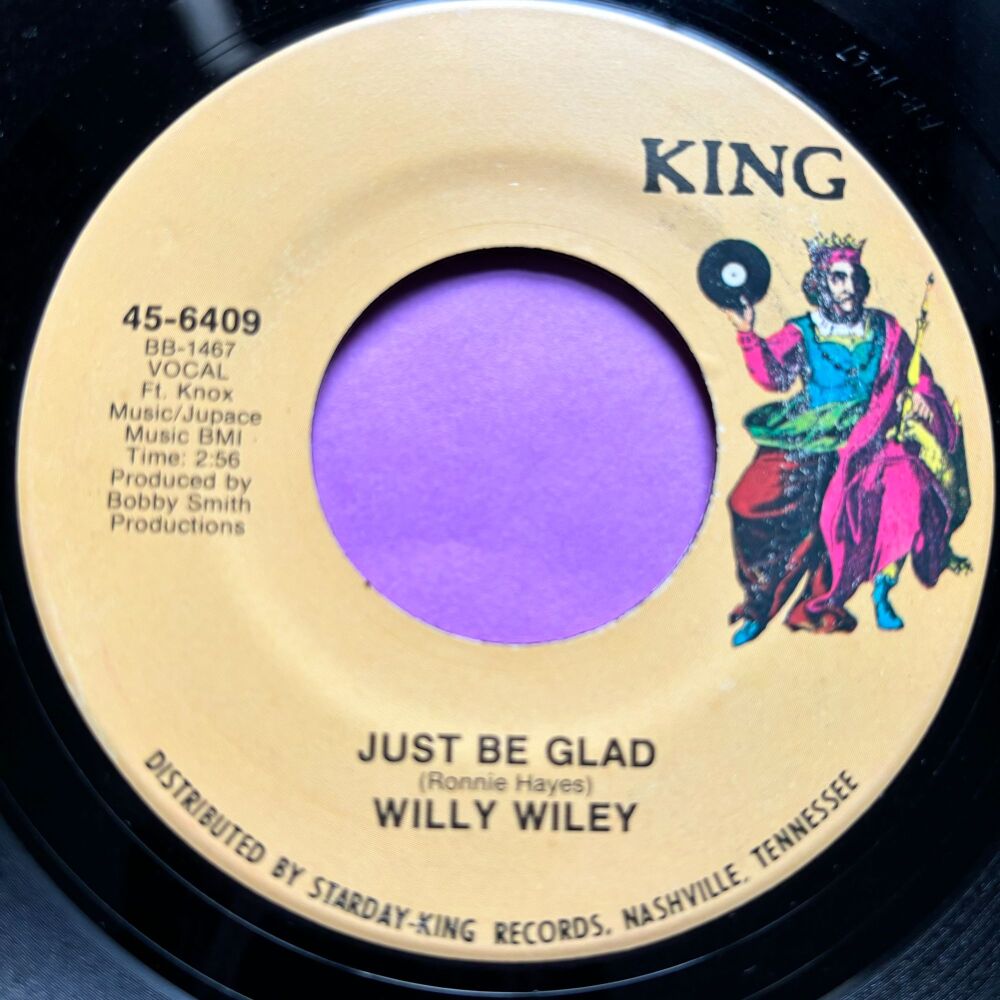 Willy Wiley-Just be glad-King E+
