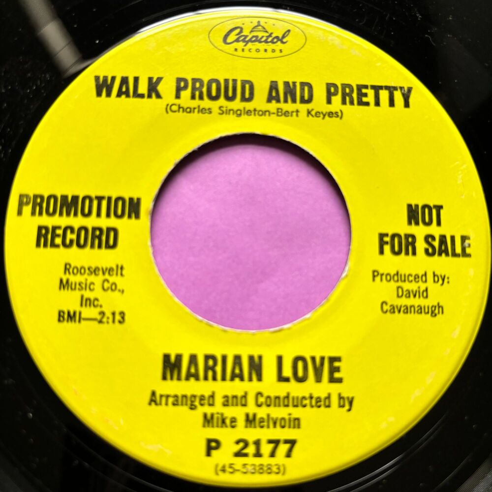 Marian Love-Walk proud and pretty-Capitol Demo E+