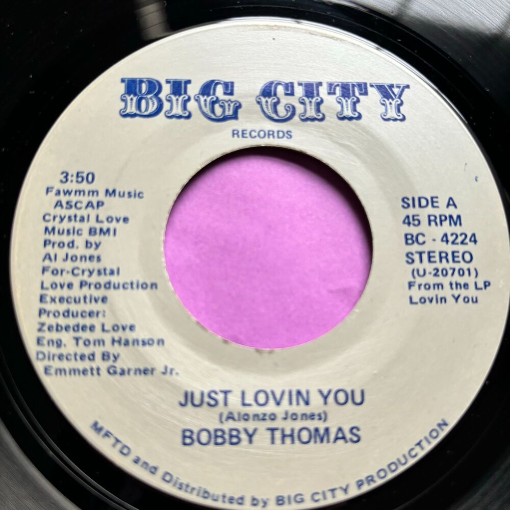 Bobby Thomas-Just lovin you-Big City E+