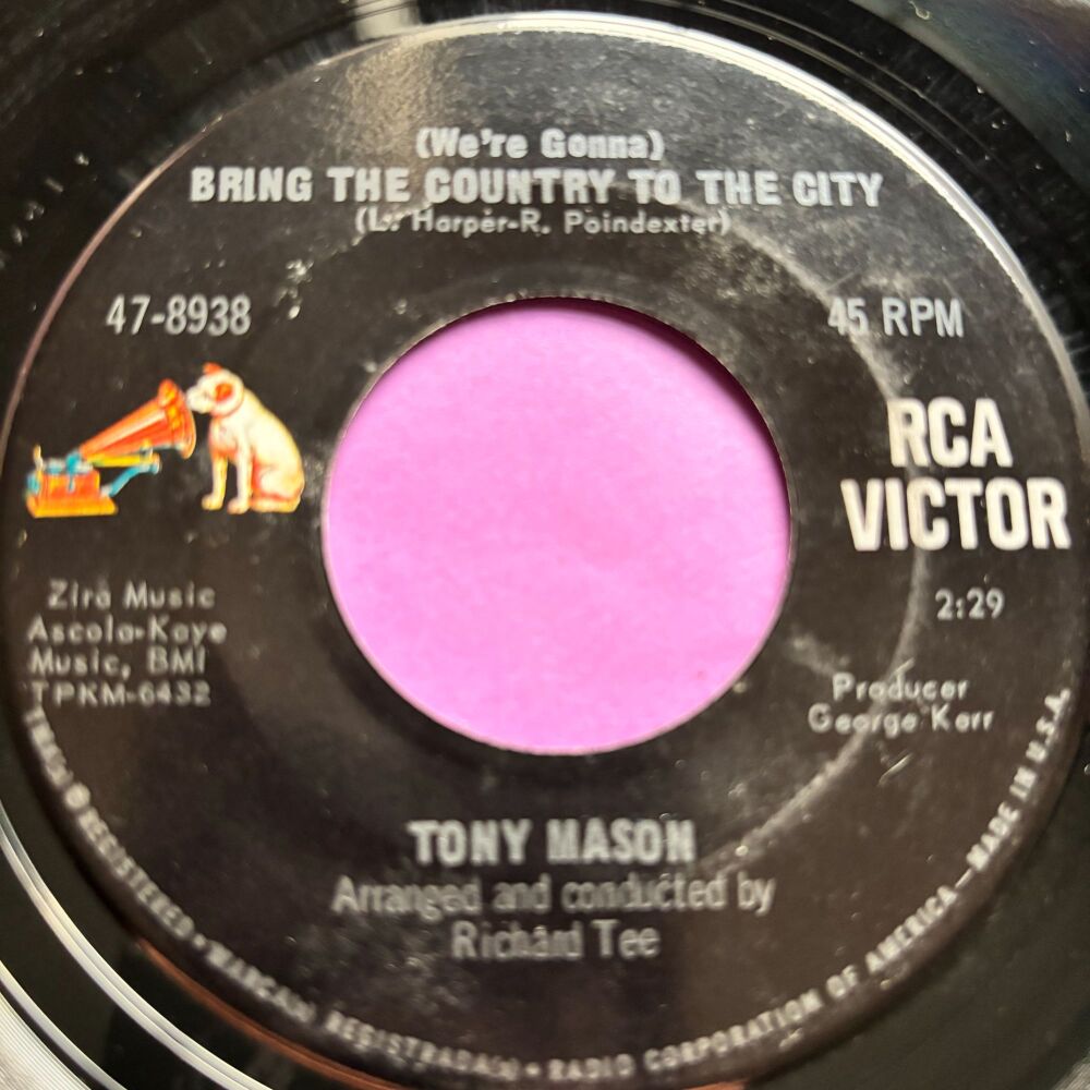 Tony Mason-Bring the country to the city-RCA E+