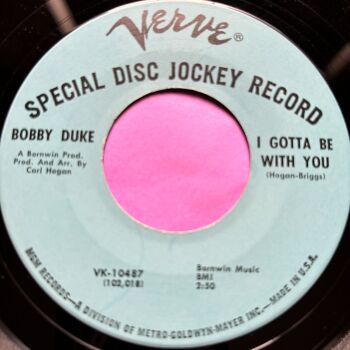 Bobby Duke-I gotta be with you-Verve Demo E+