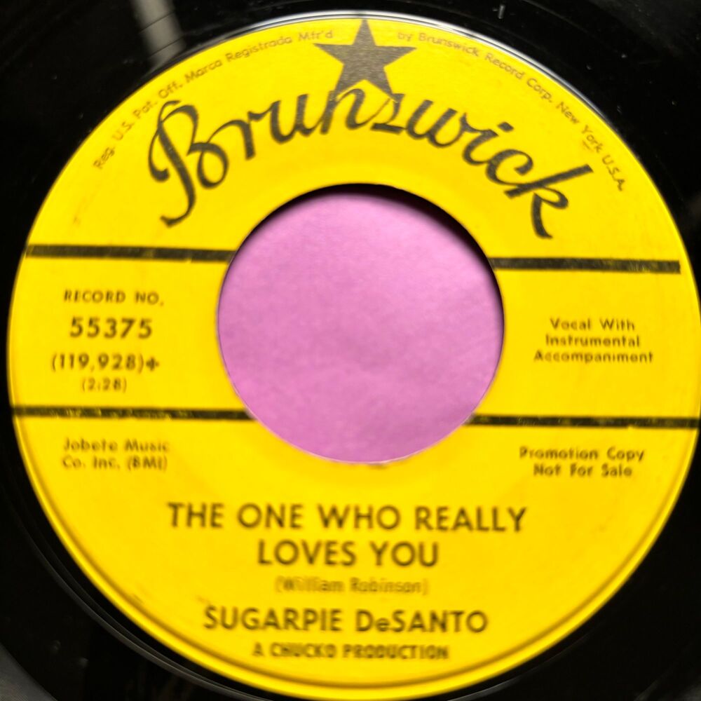 Sugarpie DeSanto-The one who really loves you-Brunswick Demo E+