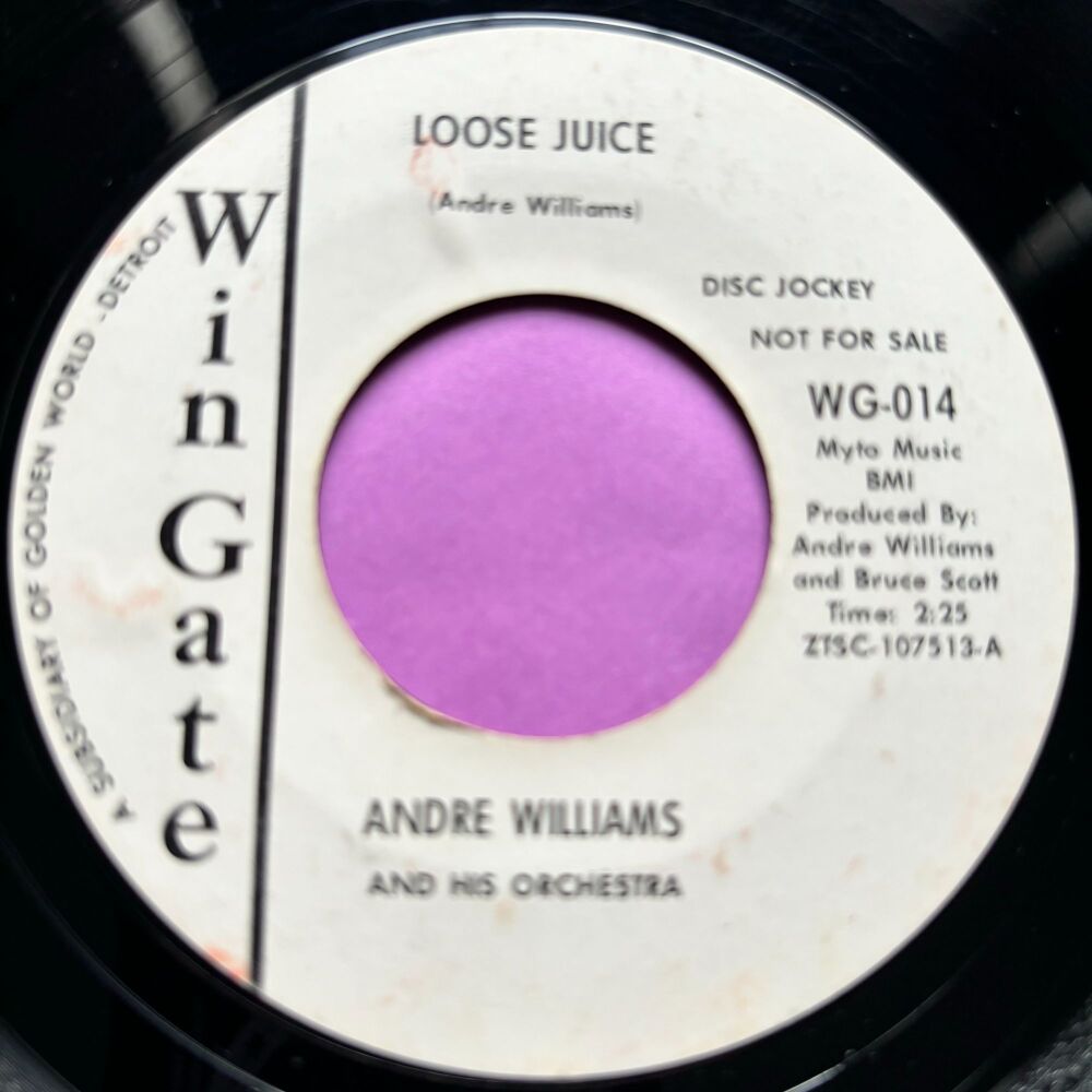 Andre Williams-Loose juice-Wingate WD E+