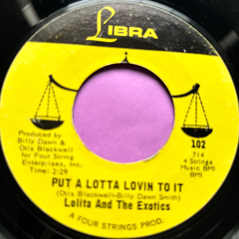 Lolita and the Exotics-Put a lotta lovin to it-Libra E+
