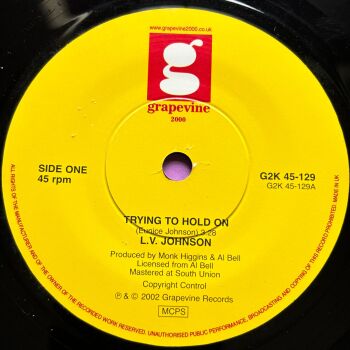 L.V Johnson-Trying to hold on-UK Grapevine E+