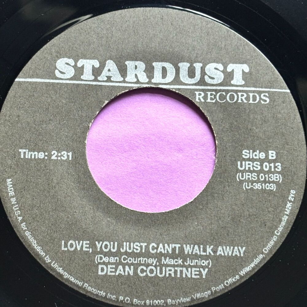 Tony Middleton-Ends of the earth/ Dean Courtney-Love you just...-Stardust E
