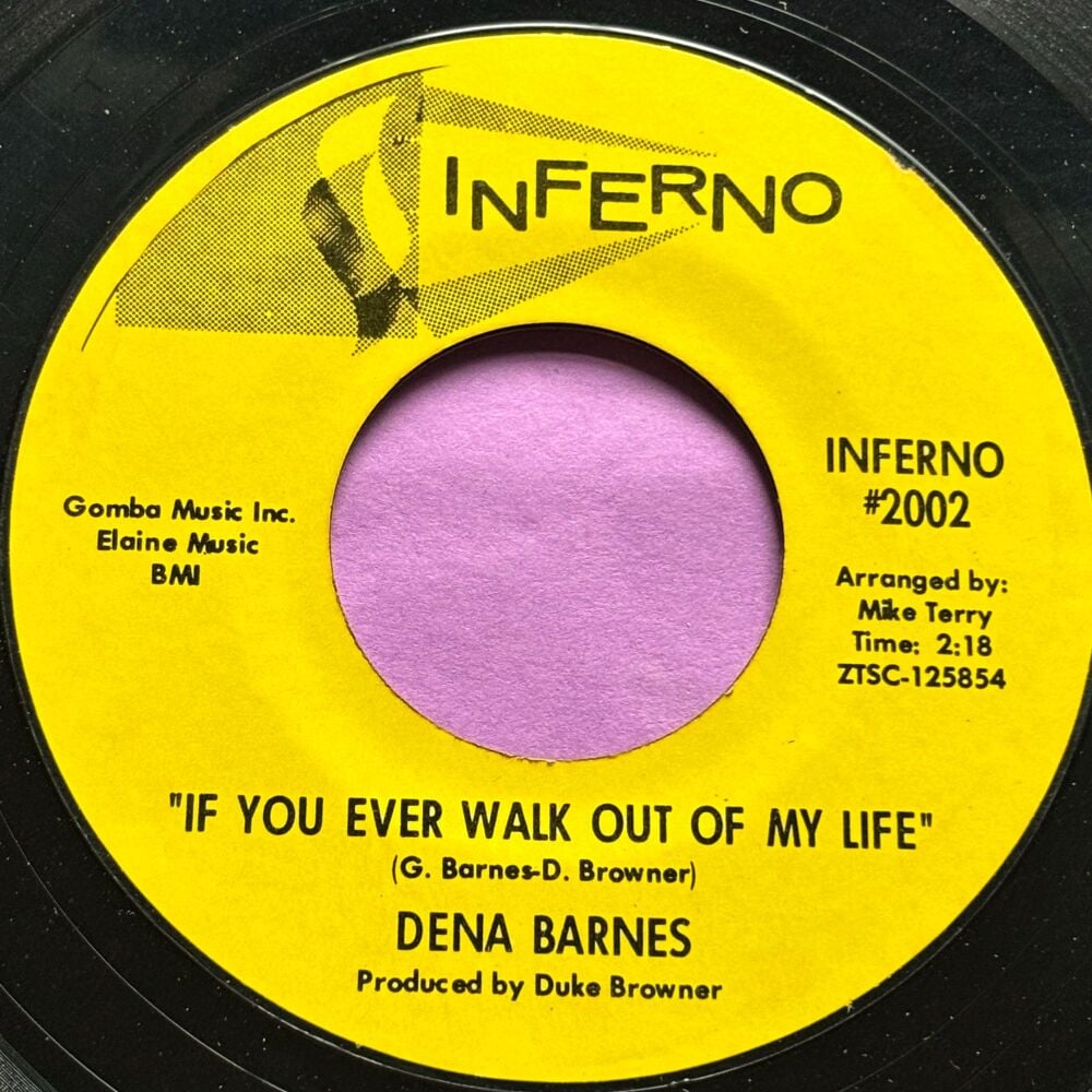 Dena Barnes-If you ever walk out of my life-Inferno R E+