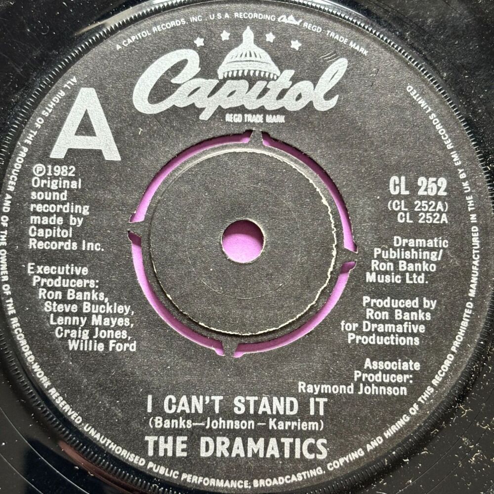 Dramatics-I can't stand it-UK Capitol E+