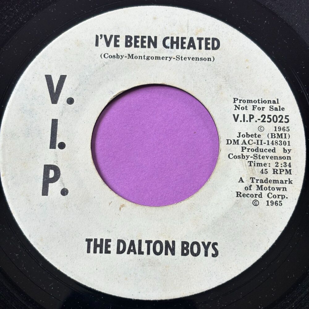 Dalton Boys-I've been cheated-VIP WD E+
