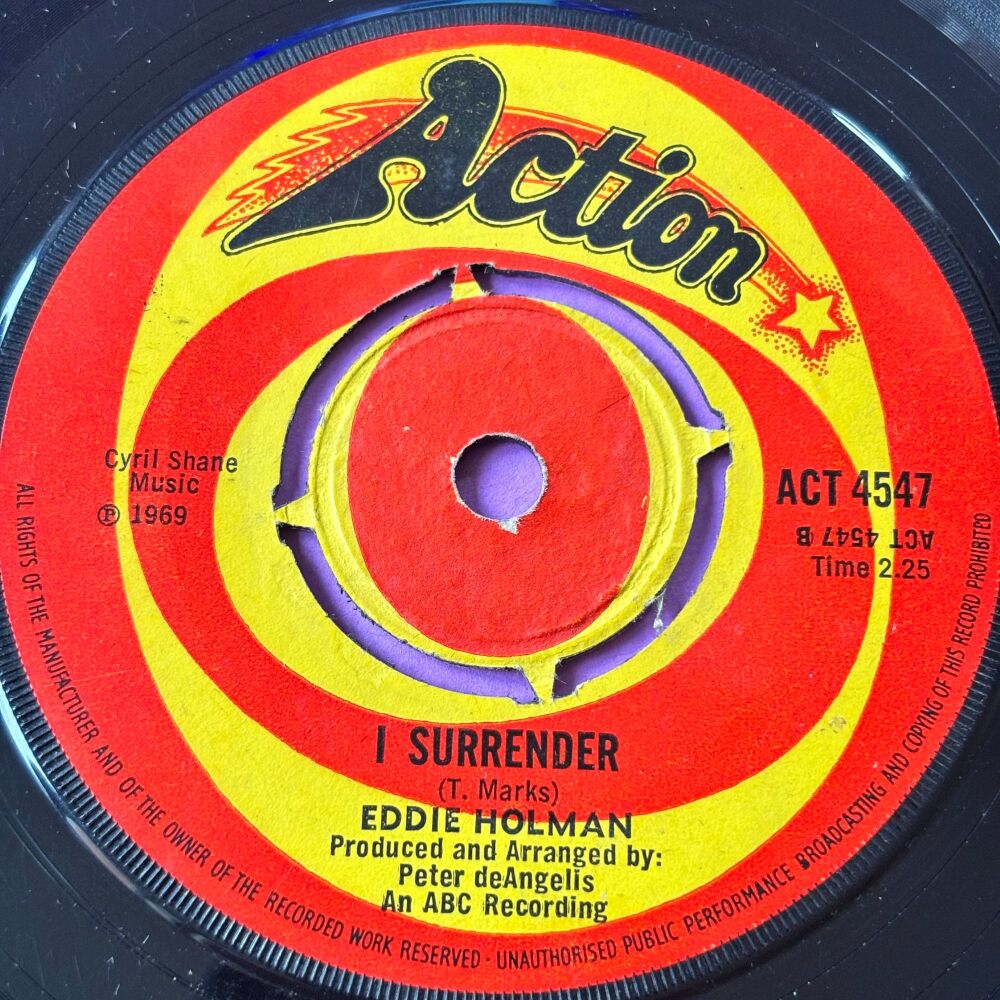 Eddie Holman-I surrender-UK Action E