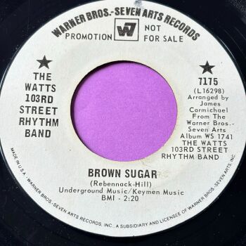 Watts 103rd Street Rhythm Band-Brown Sugar-WB WD vg+