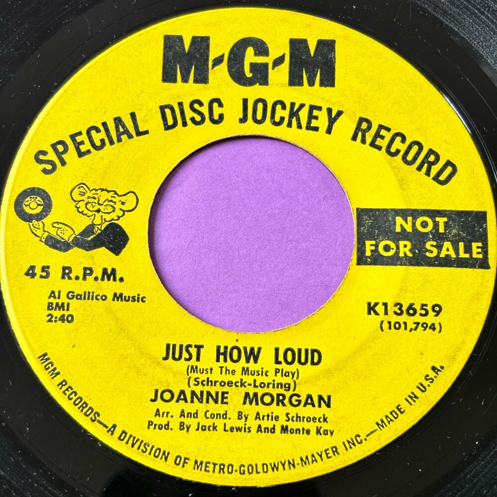 Joanne Morgan-Just how loud-MGM Demo vg+