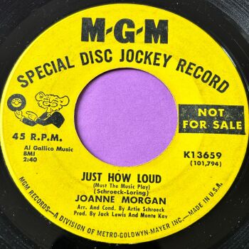 Joanne Morgan-Just how loud-MGM Demo vg+