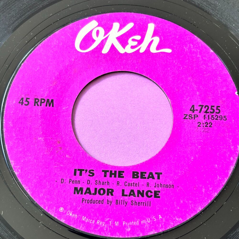 Major Lance-It's the beat-Okeh EC E