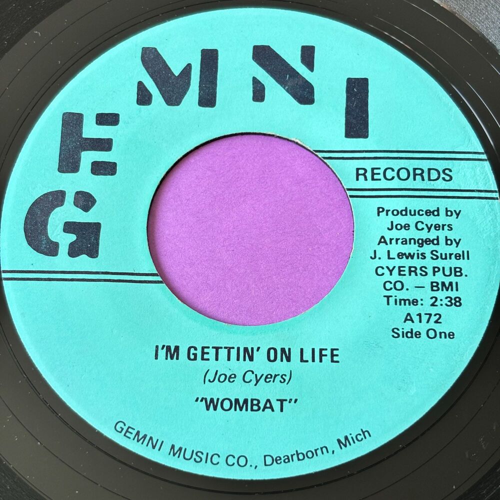 Wombat-I'm gettin' on life-Gemini R E+