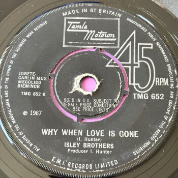 Isley Brothers-Why when love is gone-TMG 652 vg+