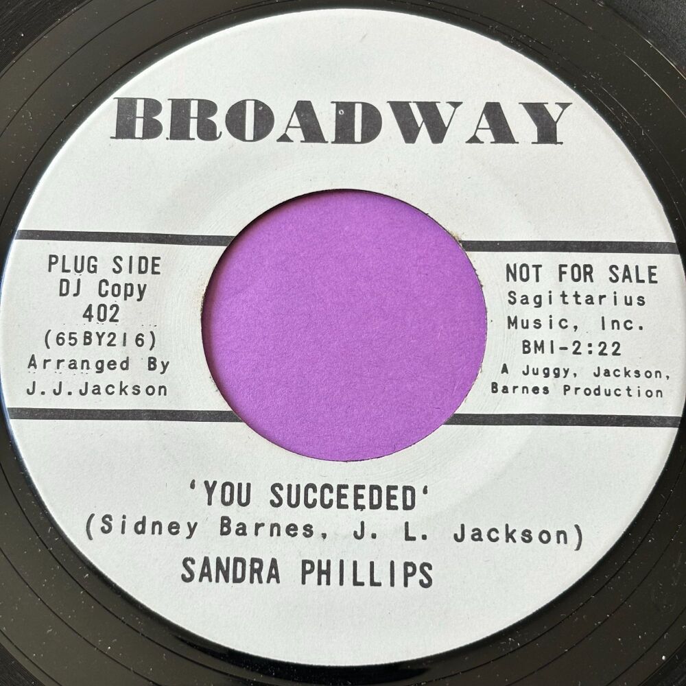 Sandra Phillips-You succeeded-Broadway WD E+