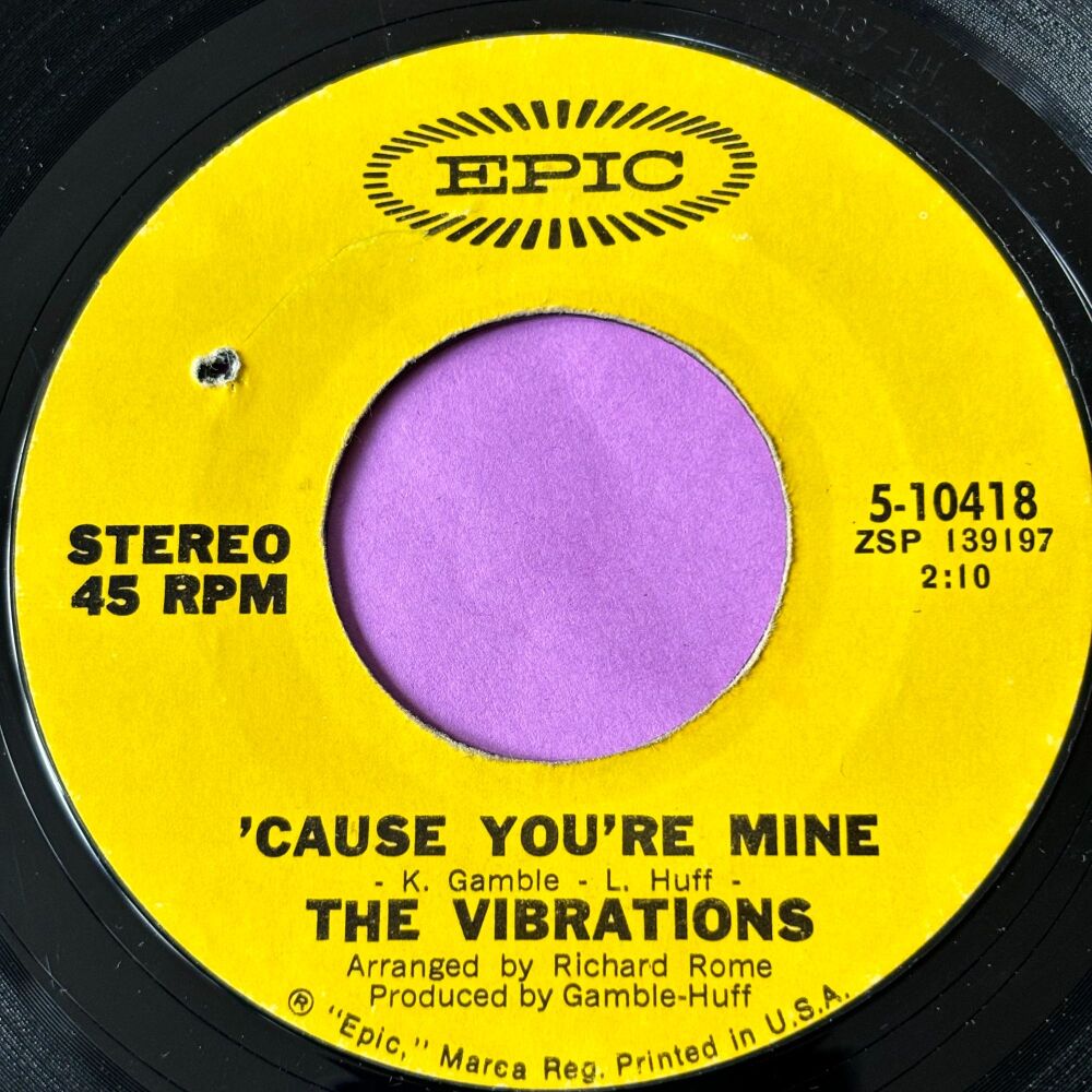Vibrations-Cause you're mine-Epic Stereo E