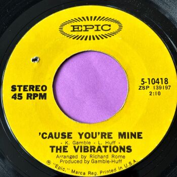 Vibrations-Cause you're mine-Epic Stereo E