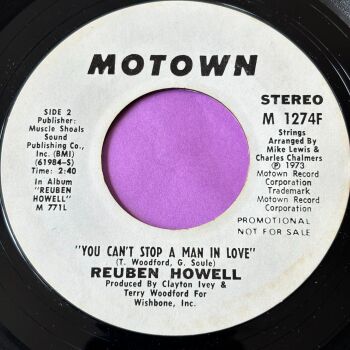 Reuben Howell-You can't stop a man in love-Motown WD E+