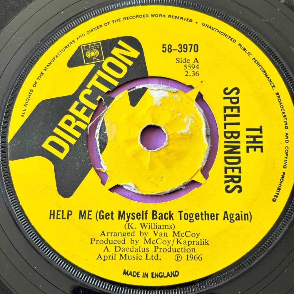 Spellbinders-Help me-UK Direction E+