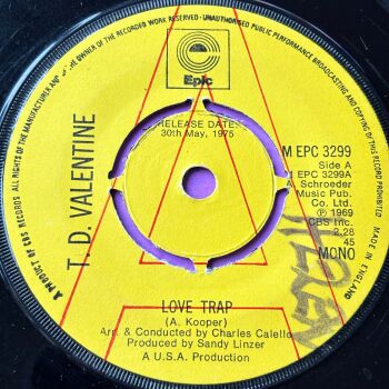 T.D Valentine-Love trap-UK Epic Demo wol vg+