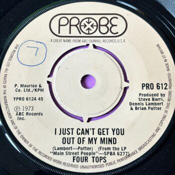 Four Tops-I just can't get you out of my mind-UK Probe E