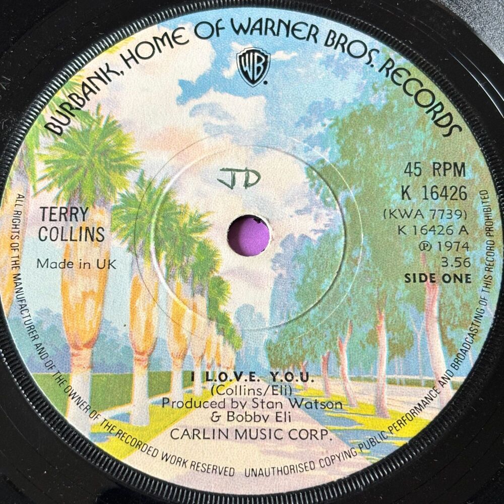 Terry Collins-I LOVE YOU- WB wol E+