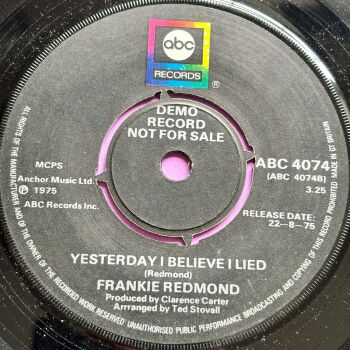 Frankie Redmond-Yesterday I believe I lied-ABC E+