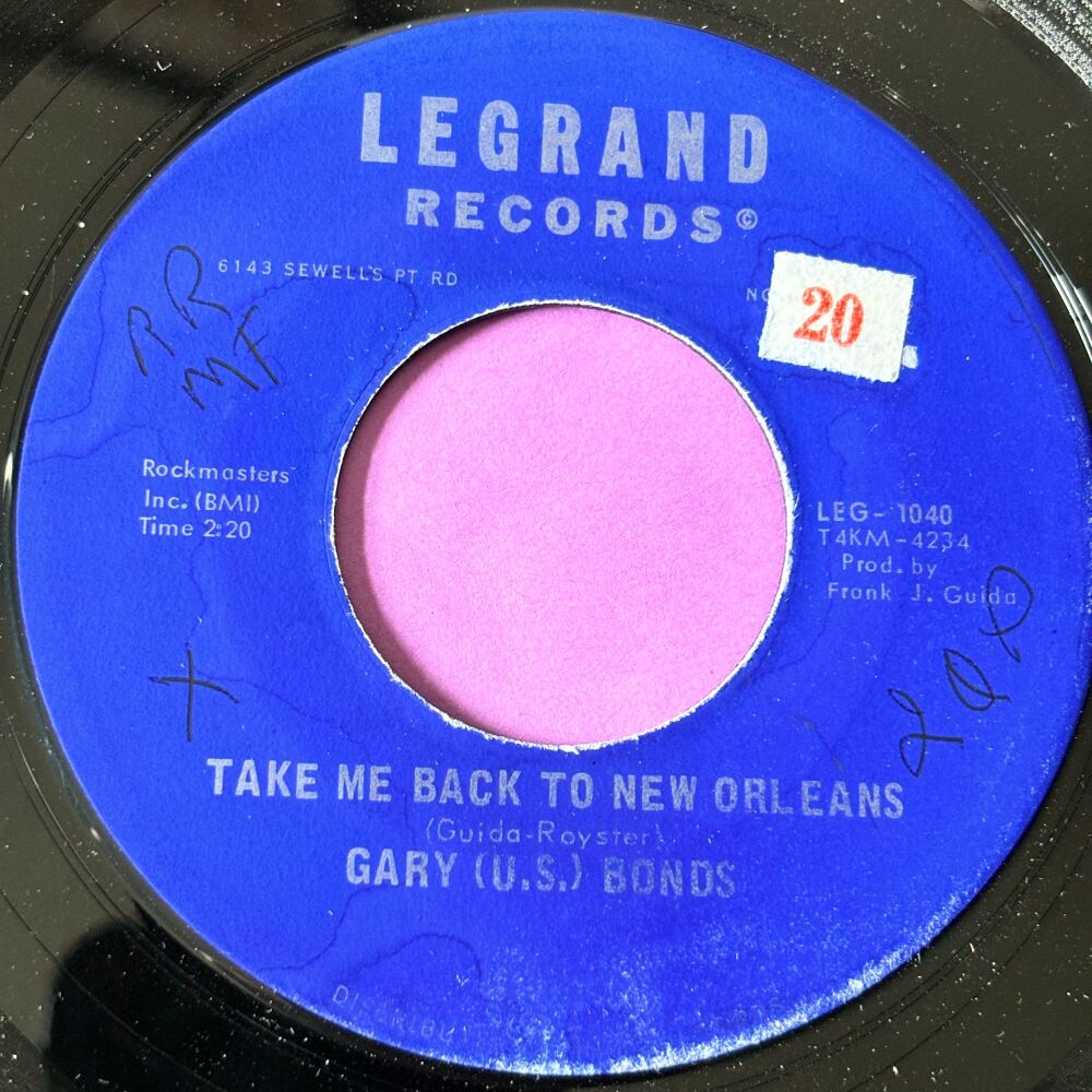 Gary (U.S) Bonds-I'm that kind of guy-Legrand E+