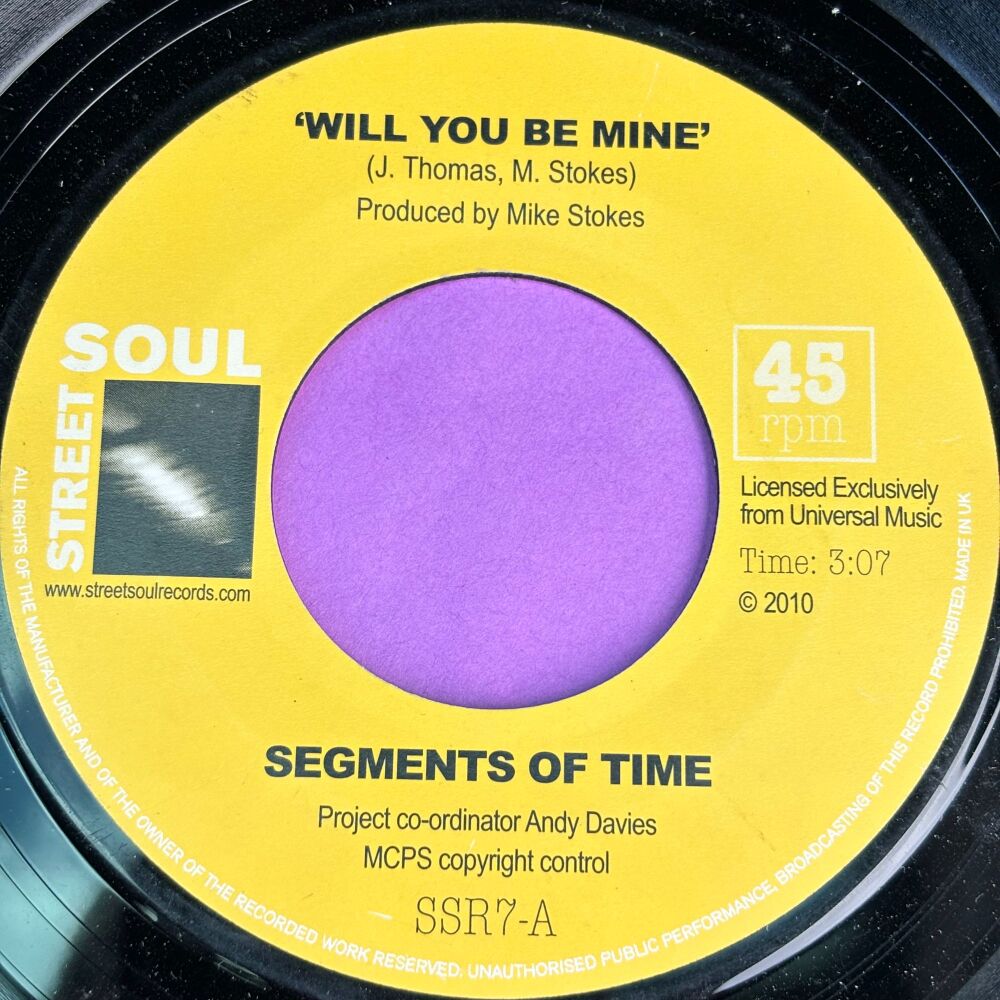 Segments of Time-Will you be mine-Street Soul E+