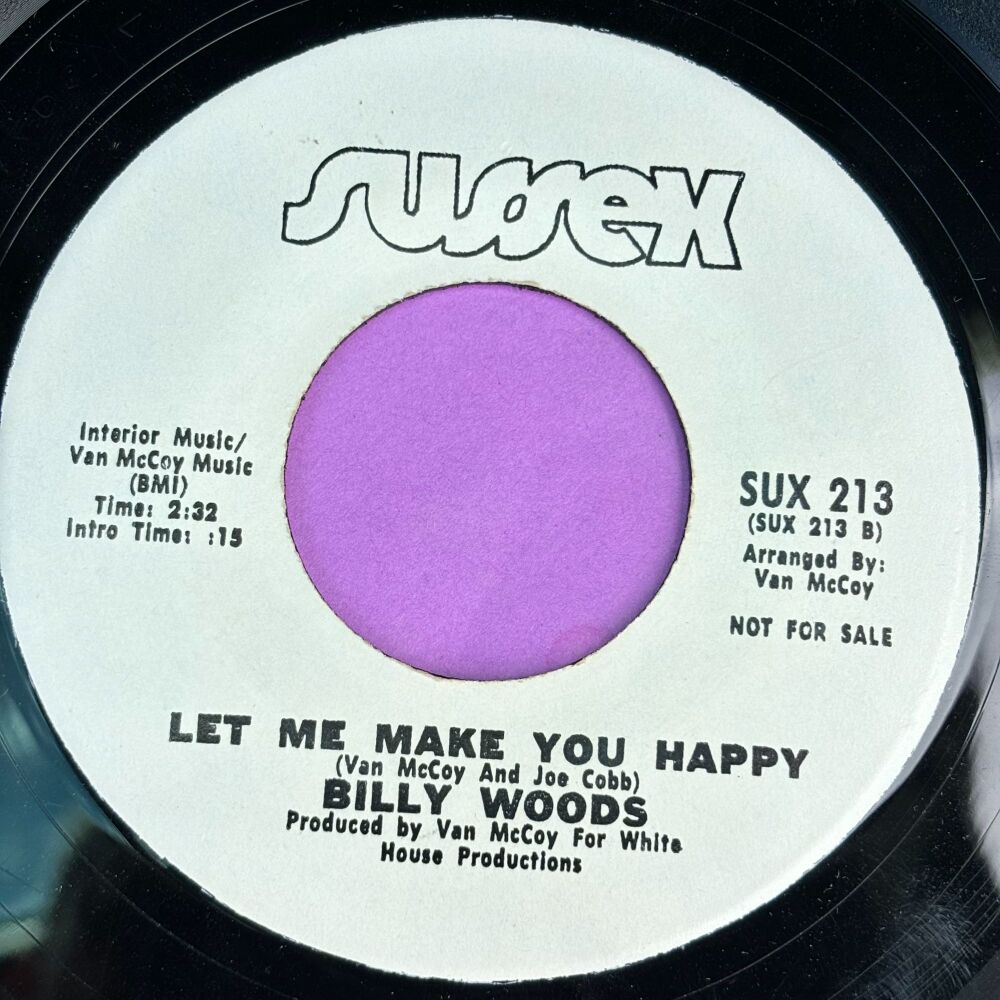 Billy Woods-Let me make you happy-Sussex R E