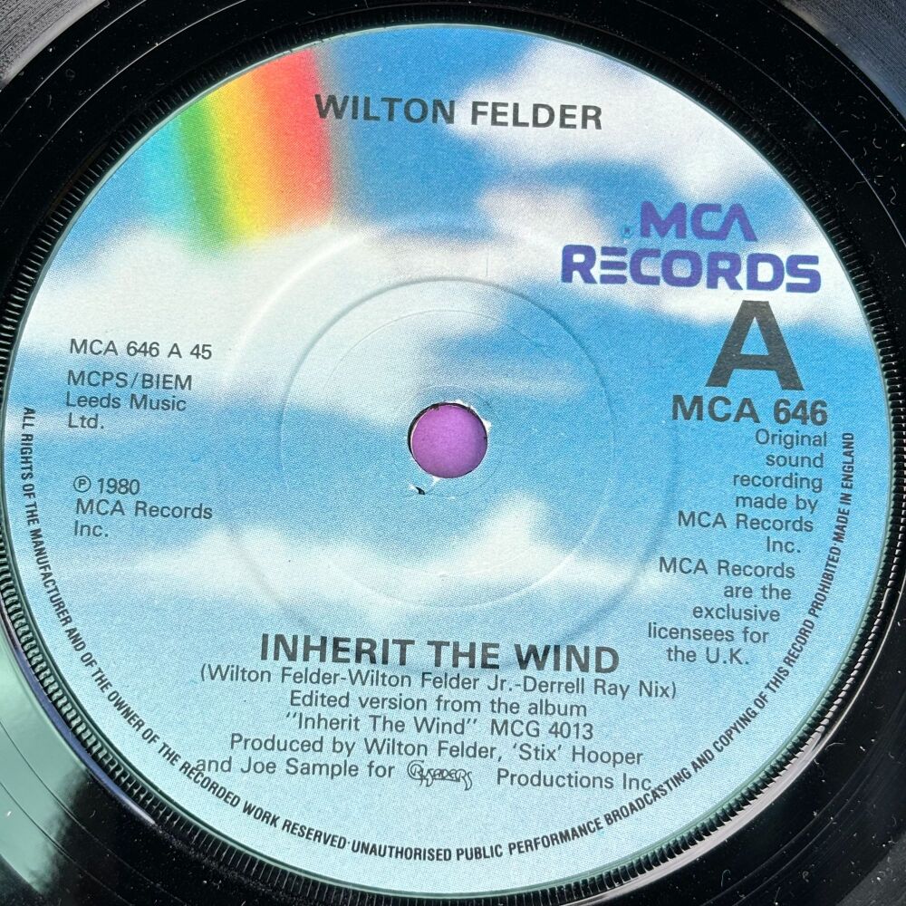 Wilton Felder-Inherit the wind-UK MCA E+