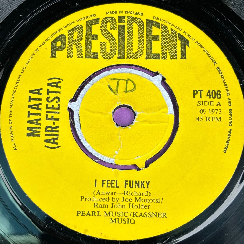 Matata-I feel funky-UK President wol E+