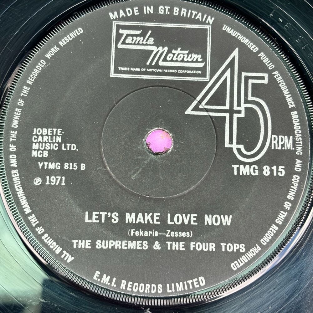 Supremes and Four Tops-Let's make love-TMG 815 E+