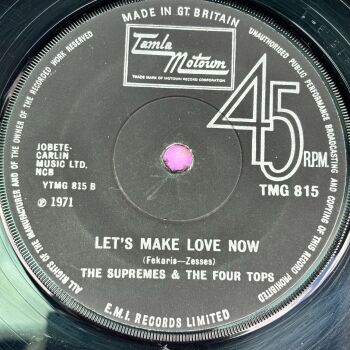 Supremes and Four Tops-Let's make love-TMG 815 E+