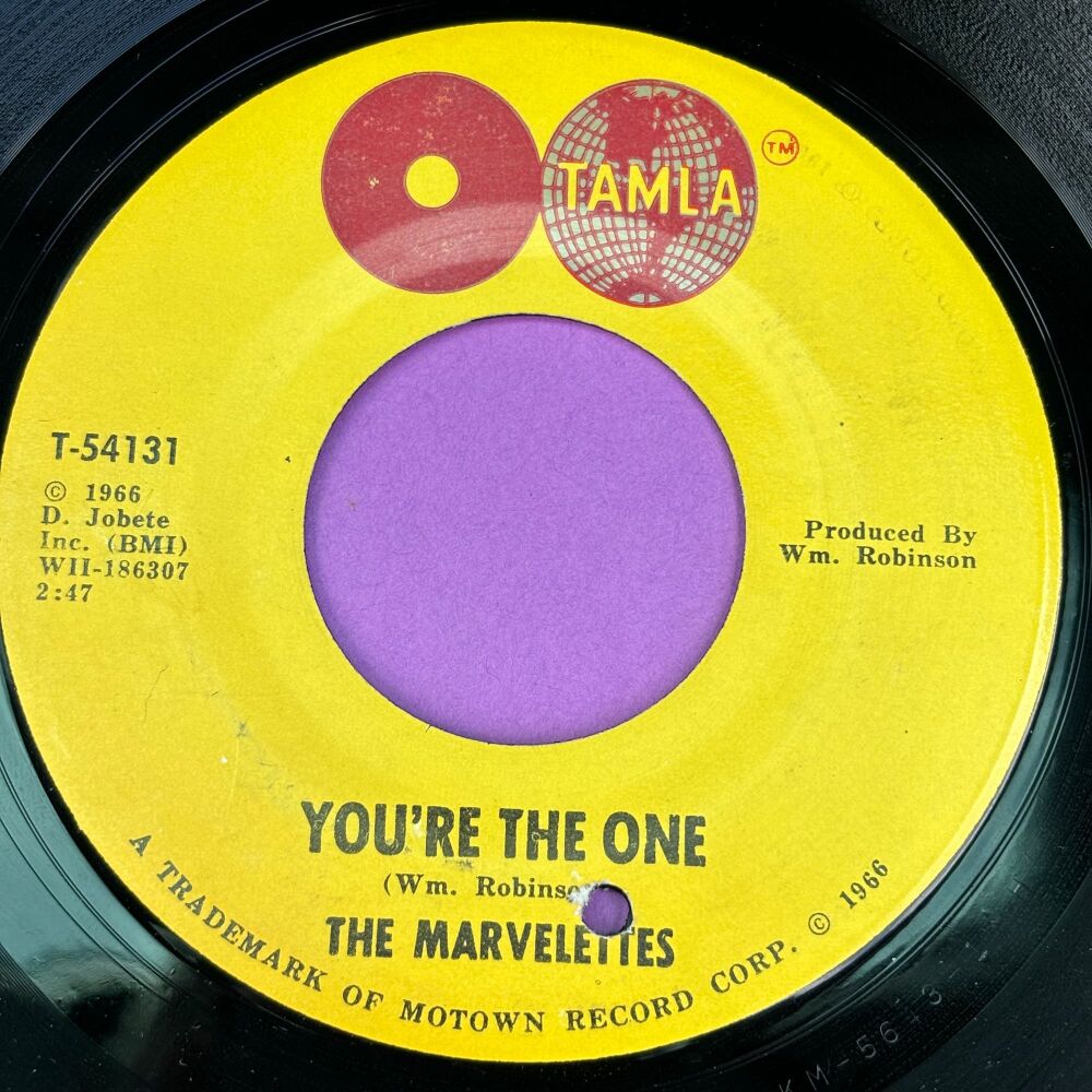 Marvelettes-You're the one-Tamla E+