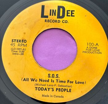 Today's People-S.O.S-LinDee vg+