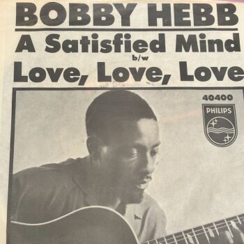 Bobby Hebb-Love, love, love-Philips PS E+
