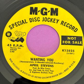 April Stevens-Wanting you-MGM Demo E+