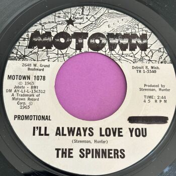 Spinners-I'll always love you-Motown WD wol E+