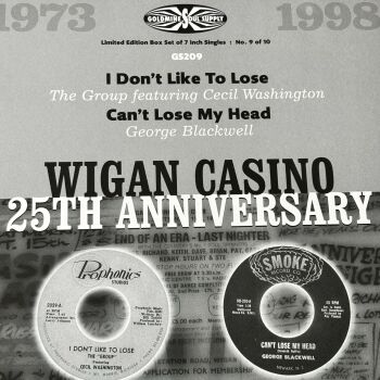 Cecil Washington-I don't like to lose/ George Blackwell-Can't lose my head-Wigan 25th R E+