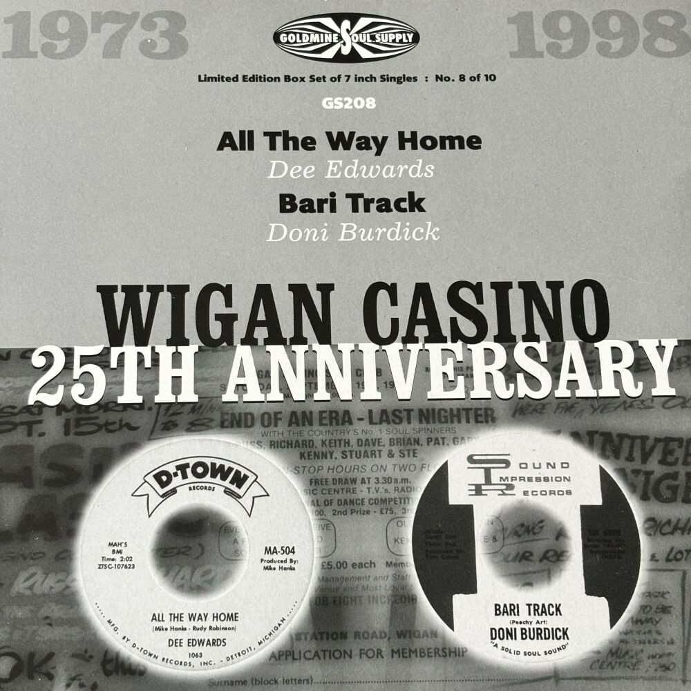 Dee Edwards-All the way home/ Doni Burdick-Bari Track-Wigan 25th R E+