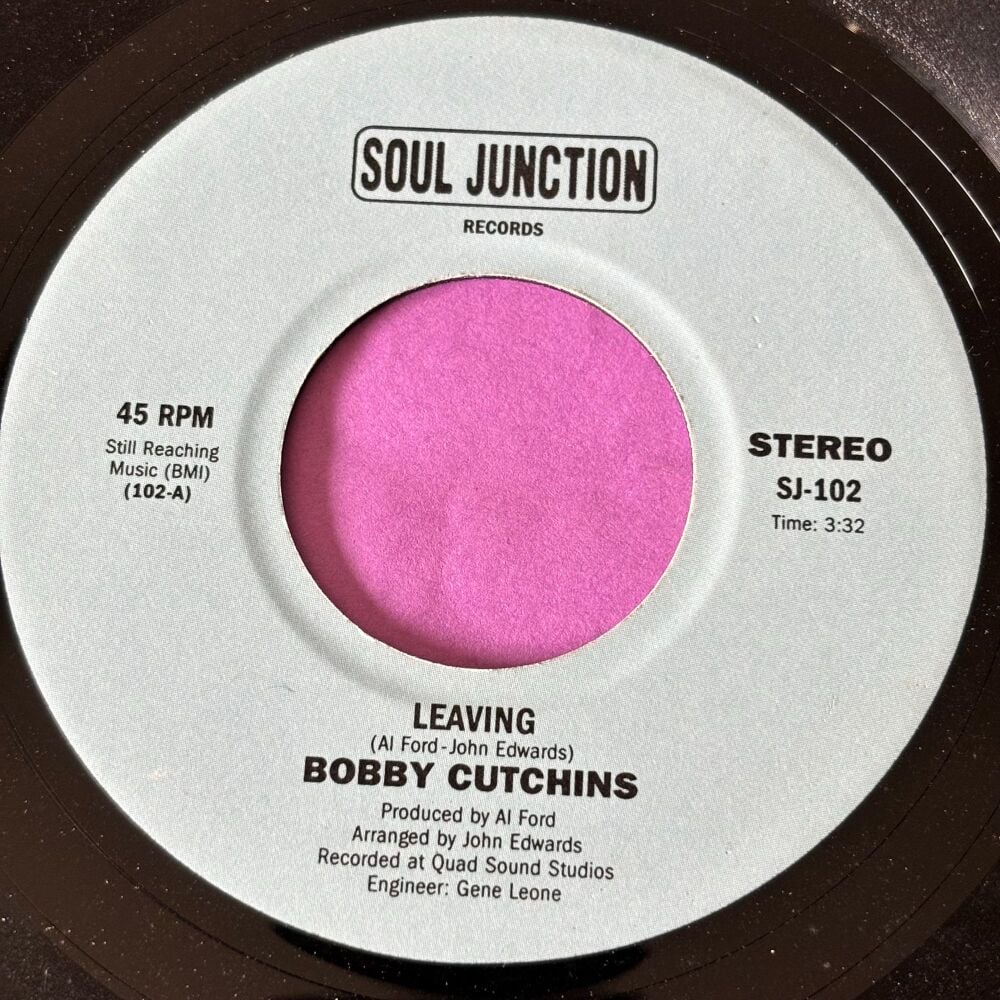 Bobby Cutchins-Leaving/ I did it again-Soul Junction R E