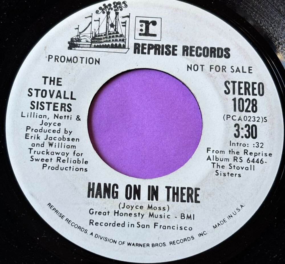 Stovall Sisters-Hang on in there-Reprise WD vg+