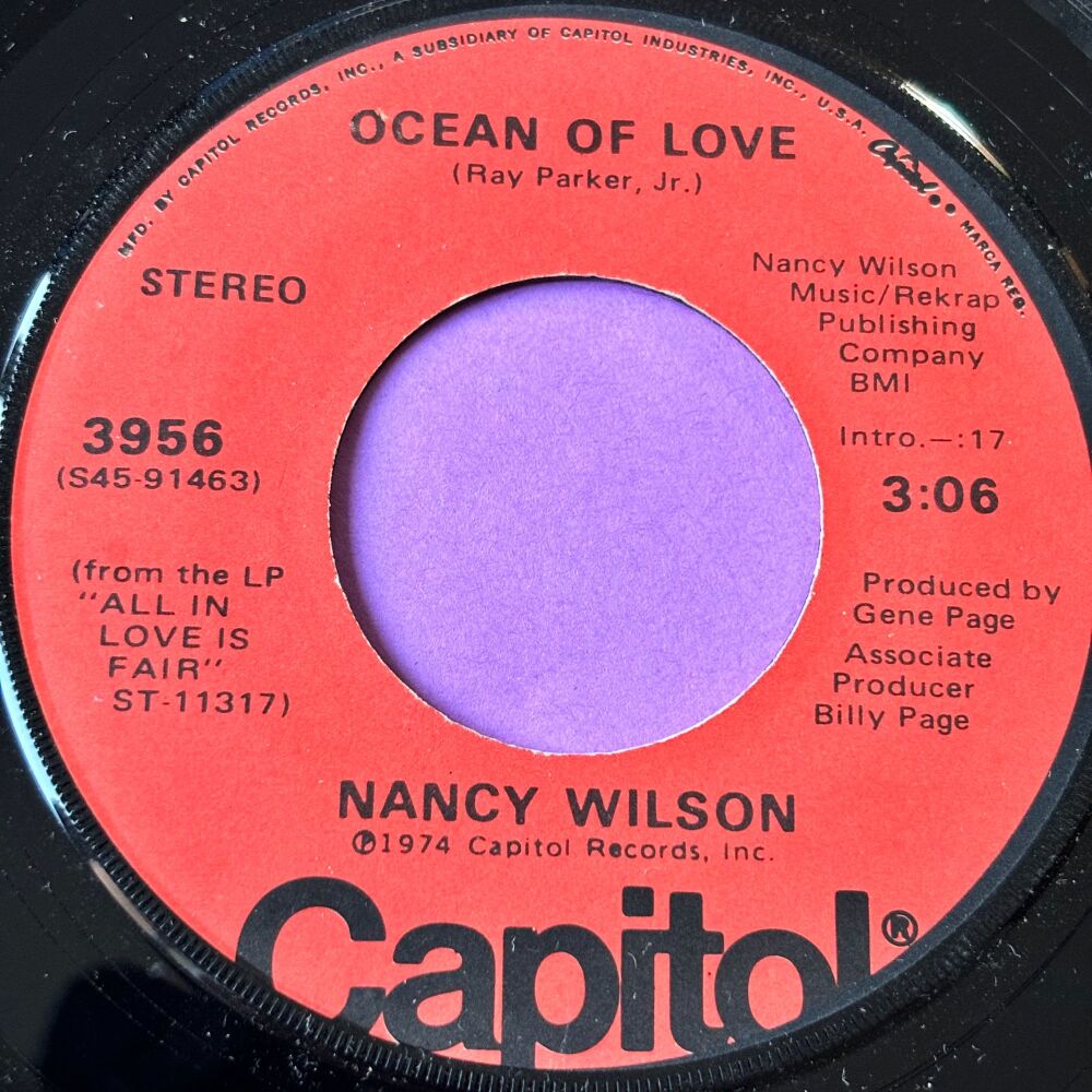 Nancy Wilson-Oceans of love-Capitol E