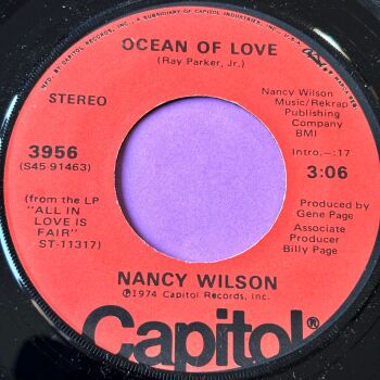Nancy Wilson-Oceans of love-Capitol E