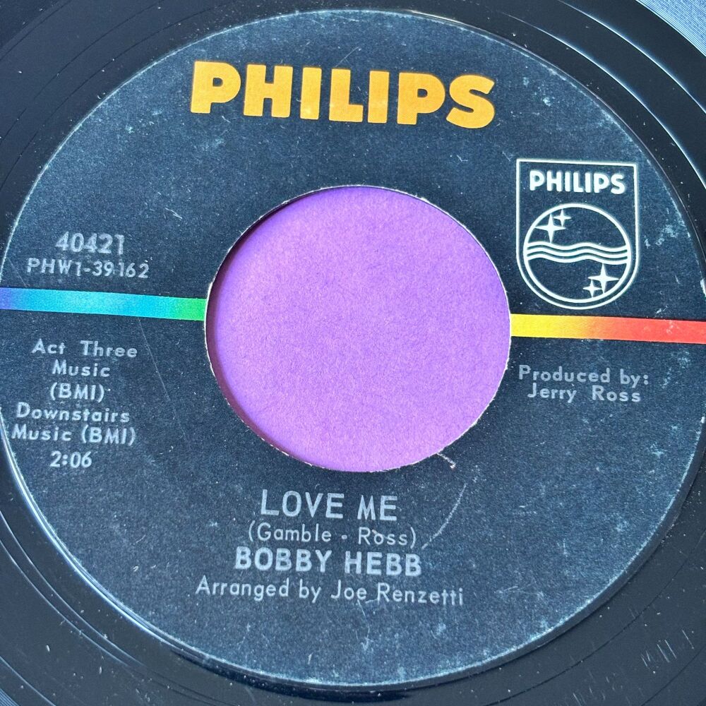 Bobby Hebb-Love me-Phillips E+