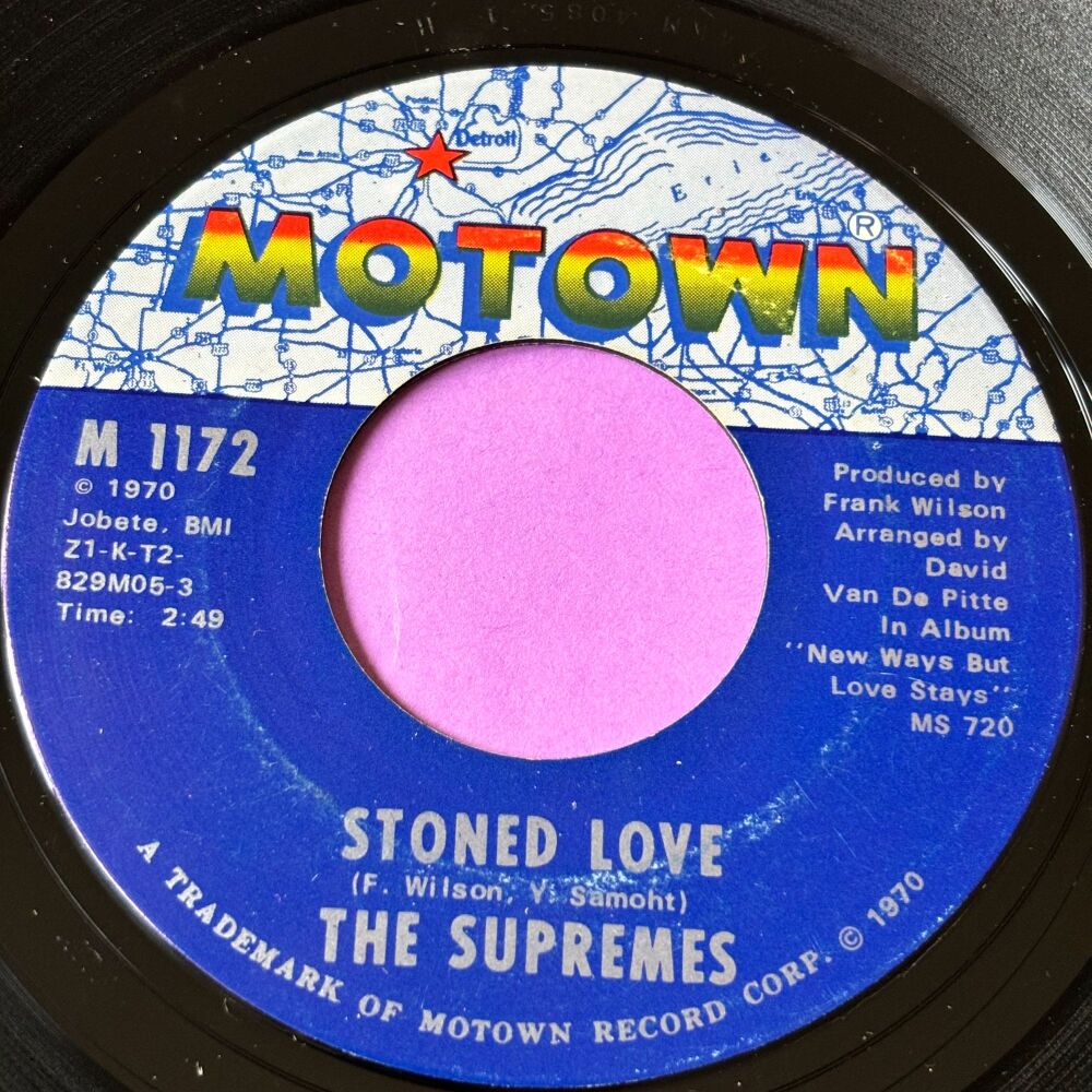Supremes-Stoned love-Motown E+